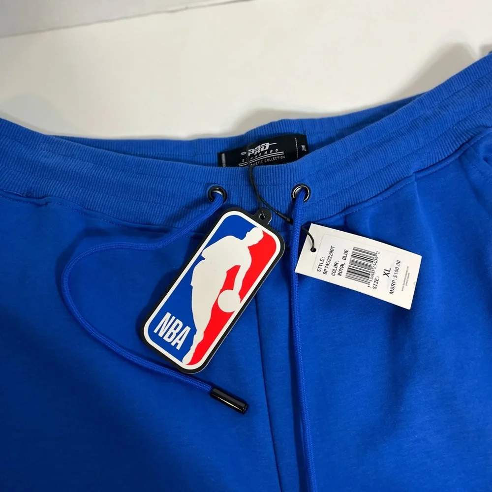 Men's Pro Standard Royal Philadelphia 76ers Chenille Team Jogger Pants! - Picture 10 of 14